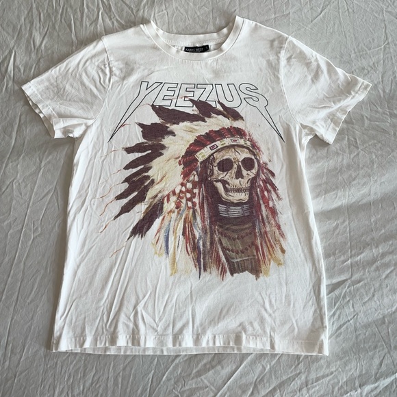Yeezy Tops - Yeezus tour Kanye West cotton vintage band t shirt